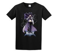JINDIAOWENJU Blake Belladonna (Blazblue Cross Tag Battle) Unisex 100% Cotton Short-Sleeve T-Shirts Black M