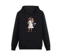 JINDIAOWENJU Dirty Dancing Passion Hoody Unisex Ptinted Hoodies Long Sleeve Men's Hooded with Pocket Black XL