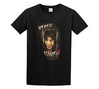 JINDIAOWENJU Falling in Reverse Here is Ronnie Band Hardcore Radke Unisex 100% Cotton Short-Sleeve T-Shirts Black S