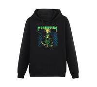 JINDIAOWENJU Forbidden Twisted Into Form Thrash Band Hoody Unisex Long Sleeve Hooded with Pocket Black S