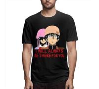 JINDIAOWENJU Future Diary Men's Cotton Short Sleeve T-Shirt S