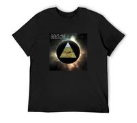 JINDIAOWENJU Gov't Mule Band Logo Dark Side of The Mule Unisex 100% Cotton Short-Sleeve T-Shirts Black XXL