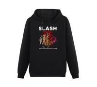 JINDIAOWENJU Slash Apocalyptic Love Album Myles Kennedy Conspirators Angel Unisex Hoody with Pocket Black M