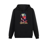 JINDIAOWENJU The Hex Girls Hoody Unisex Ptinted Hoodies Long Sleeve Men's Hooded with Pocket Black M