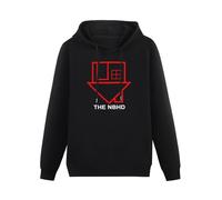JINDIAOWENJU The Neighbourhood The NBHD Hoody Unisex Ptinted Hoodies Long Sleeve Men's Hooded with Pocket Black XXL