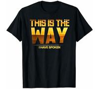 JINDIAOWENJU This is The Way I Have Spoken Space Western Great T-Shirt Short-Sleeved Shirt Top M