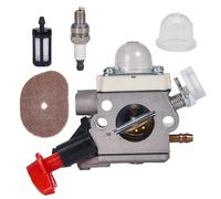 Jinerdony Carburateur 41441200608 pour Stihl C1M-S267A FS56RC FS40 FS50 FS56 FS70 FS40C FS50C FS56C FS70C FC56 FC70 HT56 HT56C KN56 KM56 KM56C Débroussailleuse Weed Eee ater