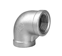 JINFEUGE 1/8" 1/4" 3/8" 1/2" 3/4" 1" 2" 3" 4" Bspp, Coude 90 Degrés Femelle, Raccord Pour Tube En Acier Inoxydable 304, 316, 201/Bspt Ss304/Female-Female_1/8"