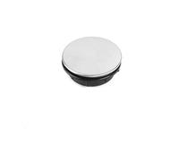 JINFEUGE 1 Cache-Robinet En Acier Inoxydable, Bouchon D'Évier de Cuisine, Joint de Vidange, Distributeur de Savon/D