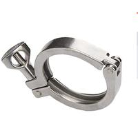 JINFEUGE 1 Jeu de 1,5", 2", 2,5", 3" Pour Tri-Clamp 50,5/64/77,5/91 Mm, Avec Virole Raccord Tri En Acier Inoxydable 304 de Diamètre Extérieur, Pour Brassage Maison/1 Piece/2Inch * K64