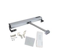 JINFEUGE Automatic Window Openerke, Electric Cwindow Opener Actuator With Wall Switch And Remote Control, Motorized Window Vent Opener And Closers/600Mm