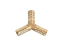 JINFEUGE Connecteur Raccord de Tuyau En Laiton de 3,0 À 25 Mm, Barre de Tuyau, Raccord Cannelé En Cuivre Pour Gaz, Connecteur, Adaptateur de Raccord de Joint, Raccords de Tube/Y 3Way/14Mm-14Mm Barb