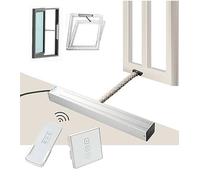 JINFEUGE Electric Cwindow Opener With Remote Control And Switch, Dc24V Automatic Window Openerke 300-800Mm,Forlight Window Greenhouse And Roof Vent/24V Motor+Remote+Switch/800Mm