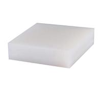 JINFEUGE Feuille de Caoutchouc de Silicone 25 Cm X 25 Cm, Épaisseur 2-50 Mm Bloc de Banc En Caoutchouc de Silicone Silicone/Thickness:10Mm