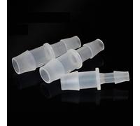 JINFEUGE Lot de 5 Raccords Cannelés En Plastique À Deux Voies (7,9 Mm, 9,5 Mm, 12,7 Mm, 14,2 Mm, 15,8 Mm, 19 Mm) Pour Tuyaux D'Aquarium./19-12.7Mm