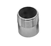 JINFEUGE Mamelon À Souder Bout À Bout Mâle 1/8", 1/4", 3/8", 1/2", 3/4", 1" -2", Bspp Npt Mâle, Raccord de Tuyau En Acier Inoxydable 304/316/Bspt Ss201/1-1/4"