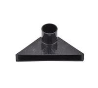 JINFEUGE Raccord de Tuyau En Pvc Noir, Coude de 20 À 50 Mm, Raccord En T, Raccord D'Alimentation En Eau Pour Aquarium, Embout de Drainage, Raccords D'Irrigation/Triangular Duckbill/25Mm Black
