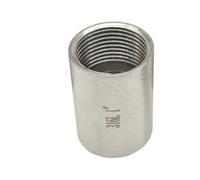 JINFEUGE Raccord Femelle Bspp 50/100 Mm, 1/4", 3/8", 1/2", 3/4", 1", 1-1/4", 1-1/2", 2", Bspp, Raccord de Tube Cylindrique En Acier Inoxydable Sus316L/Sus316L/100Mm Length_1/2"