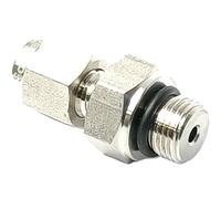 JINFEUGE Raccord Mâle 7/16-24Unf 9/16-20Unf Vers 1/8" Et 1/4" de Diamètre Extérieur Pour Tube Sus316L/ Color/1L4 Inch -7L16-20Unf