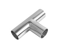 JINFEUGE Tube de 19 À 108 Mm, Soudure Bout À Bout, 3 Voies, Rallonge, Raccord Ss 304, Pour Brassage Artisanal, Bière, Vin/304/57Mm Pipe Od_T Type-Lengthen