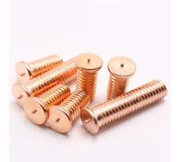 JINFEUGE Vis À Souder En Cuivre Pour Condensateur/25Mm/10Pcs M6