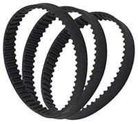 JINFOLI 1 courroie d'imprimante 3D, boucle fermée, de distribution en caoutchouc GT2, 2GT-6 200 mm, 110/200/280/300/400/610/852, largeur 6 Pièces pour imprimantes 3D(BLACK 300mm)