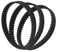 JINFOLI 1 courroie d'imprimante 3D, boucle fermée, de distribution en caoutchouc GT2, 2GT-6 200 mm, 110/200/280/300/400/610/852, largeur 6 Pièces pour imprimantes 3D(BLACK 280mm)