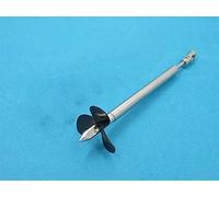 JINFOLI 1 Ensemble 4mm RC Ensemble d'arbre de Bateau Moteur Arbre d'entraînement coupleur hélice Bague roulements pièces de Rechange, for modèle de Bateau RC Ensemble d'arbre de modèle de Navire (Col