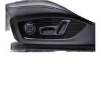 JINFOLI 19, for Q3, Panneau de réglage, Panneau de Cadre décoratif, Patch intérieur Autocollant décoratif pour Interrupteur de siège Auto(Schwarz)