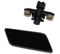 JINFOLI Cache de gicleur lave-phares avant for Subaru Outback 2015-2018 Capuchon de jet de phare de pare-chocs de voiture(BLACK Right Side)