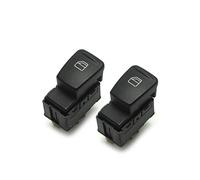 JINFOLI Commutateur de fenêtre avant gauche droite, for Smart, Forfour 454 2004-2006 A4548201010 Hatchback Power Interrupteur de vitre de voiture(2pcs)