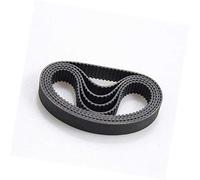 JINFOLI Courroie de distribution MXL 5 pièces, B83-B95, largeur 6/10 mm, courroie synchrone en caoutchouc à boucle fermée, 83MXL 90mxl 92mxl Pièces pour imprimantes 3D(BLACK B85MXL Teeth 85)