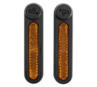 JINFOLI Couvercle de réflecteur for Scooter électrique Ninebot, KickScooter F2 Plus/F2 Pro, roue arrière gauche for pièces de coque réfléchissantes droites Housse de protection réfléchissante(Left rig