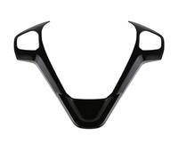 JINFOLI Couvre Volant Autocollant de Garniture Paillettes Couverture Volant Voiture, for Ford, for Ecosport 2013-2017 Nouveau, for Fiesta MK7 2009-2017, Accessoires intérieurs(2hole Piano Black)