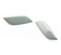 JINFOLI Ensemble de 2 pièces for pare-chocs avant : cache-buses lave-phares et, compatible for Mazda 3 M3 Axela 2014-2016 Capuchon de jet de phare de pare-chocs de voiture