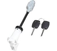 JINFOLI Ensemble de loquet de capot Kit de réparation loquet verrouillage déverrouillage capot à tige longue, jeu deux clés, pour Ford, pour Focus Mk2 2004-2012 1343577