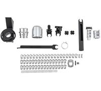 JINFOLI Ensemble de loquet de capot Kit de réparation verrouillage déverrouillage capot, pour Ford, pour Focus 2 4M5AA16B970AB Bbb