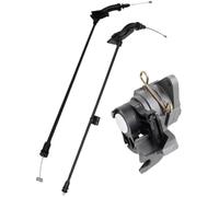 JINFOLI Ensemble de loquet de capot Support de loquet capot, câbles Lh Rh, pour Ford, pour Transit Custom, Tourneo 2012-on, remplacement 1778879 1769934 1769935