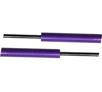 JINFOLI Ensemble de vérin à gaz pour hayon Entretoises de hayon arrière voiture, pour, 3 Bm Bn 2013 2014 2015 2016 2017 2018(Purple carbon fiber)