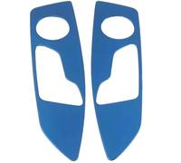 JINFOLI for 18 Q5l, Autocollant de Panneau décoratif Bleu Apphire de réglage intérieur Autocollant décoratif pour Interrupteur de siège Auto