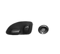 JINFOLI for 2020, for Cadillac, for Ct4, Bouton de réglage décoratif Paillettes Accessoires intérieurs intérieur Autocollant décoratif pour Interrupteur de siège Auto(Carbon Fiber)