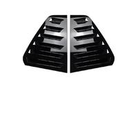 JINFOLI for Golf, 5 6 7 8 Mk5 Mk7 Mk8, Stores triangulaires arrière, couvercles de Protection, Volets Lunette en Plastique ABS Grille d'aération pour Toit de Voiture(6 Mk6 Black)