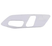 JINFOLI for Hyundai, 21, for Elantra, Panneau décoratif intérieur réglable Autocollant décoratif pour Interrupteur de siège Auto(Silver)