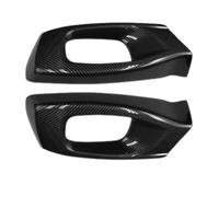 JINFOLI for Jaguar, E-Pace électroplaqué, Cadre IDE réglable, Patch de décoration intérieure chromé Autocollant décoratif pour Interrupteur de siège Auto(Carbon Fiber)