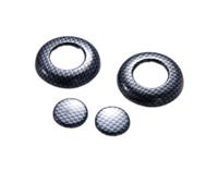 JINFOLI for la décoration des Boutons d'appui-tête Classe E E300l E260l, for C260l, Classe C, for C200l Autocollant décoratif pour Interrupteur de siège Auto