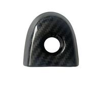 JINFOLI For R-Line, couvercle de serrure de porte latérale avec couvercle de poignée de porte à trou de serrure 806441Kk0D Remplacement du cache de poignée de porte extérieure(Black Carbon kine)