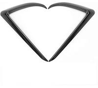 JINFOLI For Tesla, modèle 3 garniture de feu antibrouillard couverture autocollant de sourcil cadre décoration extérieure 2017 2018 2019 2020 2021 2022 accessoires de voiture Cache-sourcils pour phare