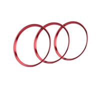 JINFOLI Garniture d'anneau de couvercle de climatisation de sortie d'aération automatique, for Mazda MX5, for Mazda 2 CX3 MX-5 RF ND, anneaux extérieurs, accessoires de voiture Garniture du couvercle