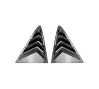 JINFOLI Garniture de persiennes fenêtre Voiture, Composants en Plastique for, décorations étanches for MK8 2018 Grille d'aération pour Toit de Voiture(Carbon Fiber)