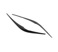 JINFOLI Garniture de sourcil de phare avant et arrière, for CX-5, CX-5 2023, kit d'accessoires extérieurs for phares de voiture Teinte pour phares de véhicule(F-year 2017-2021)